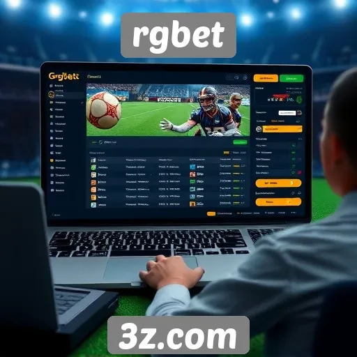 exploração da interface e usabilidade do rgbet
